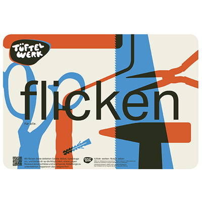 Tüftelwerk, tüfteln, werken, flicken, leihen